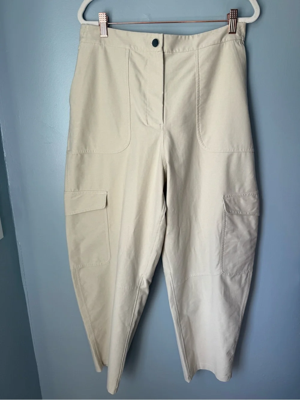 Lululemon Women’s Cream Barrel Leg Pant Size 31